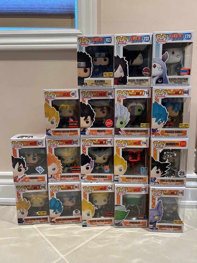Dragonball Funko Pops