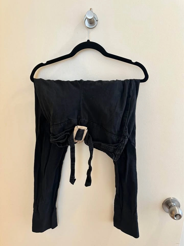 VENUS Black Drawstring Waist Pants - photo 2