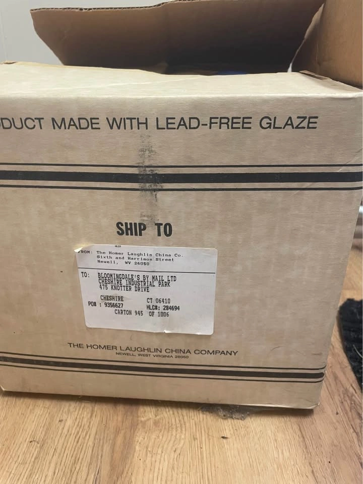 Fiestaware Sapphire Blue 20 Piece in original box - photo 4