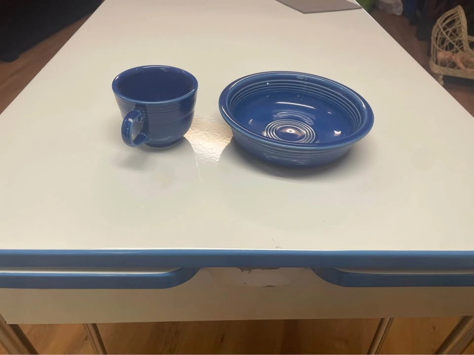 Fiestaware Sapphire Blue 20 Piece in original box - photo 5
