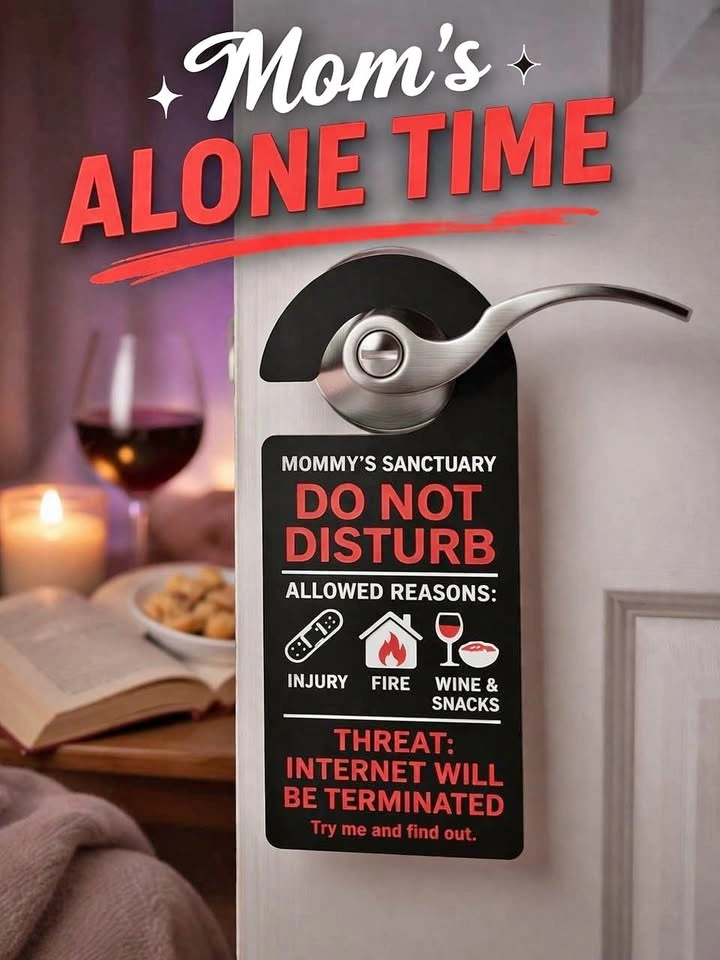 Mommy's Sanctuary Do Not Disturb Door Hanger