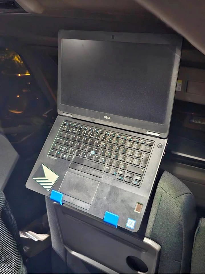 Car Headrest Laptop Mount Hooks