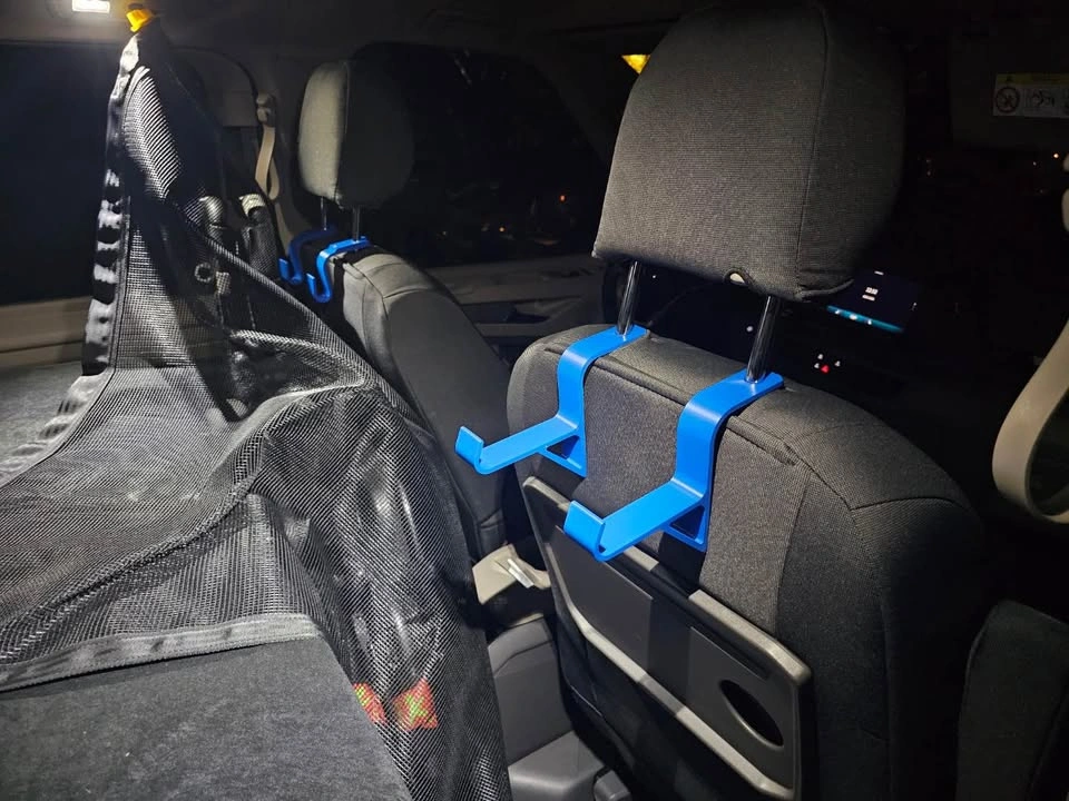 Car Headrest Laptop Mount Hooks - photo 3