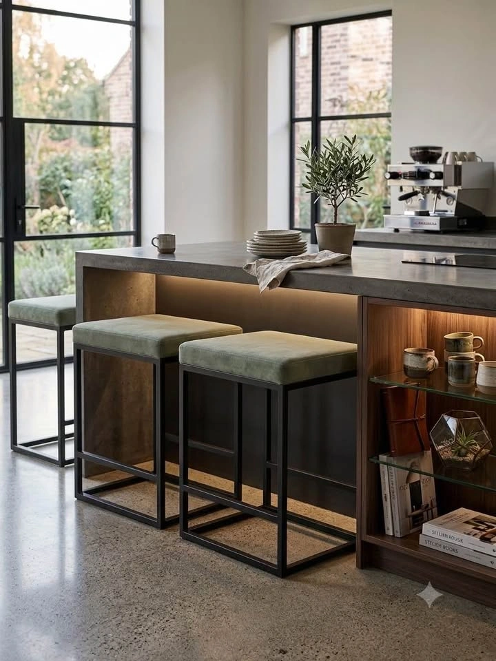 Brand new in box bar stool set 2 pcs - photo 2