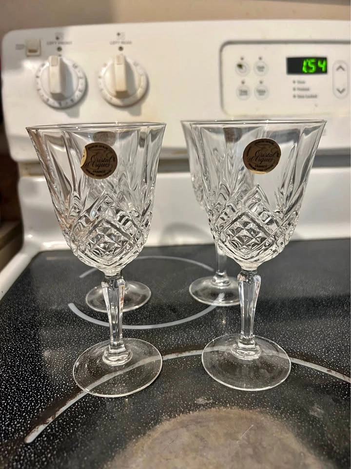 Cristal d'Arques Longchamp Wine Glasses - Set of 4