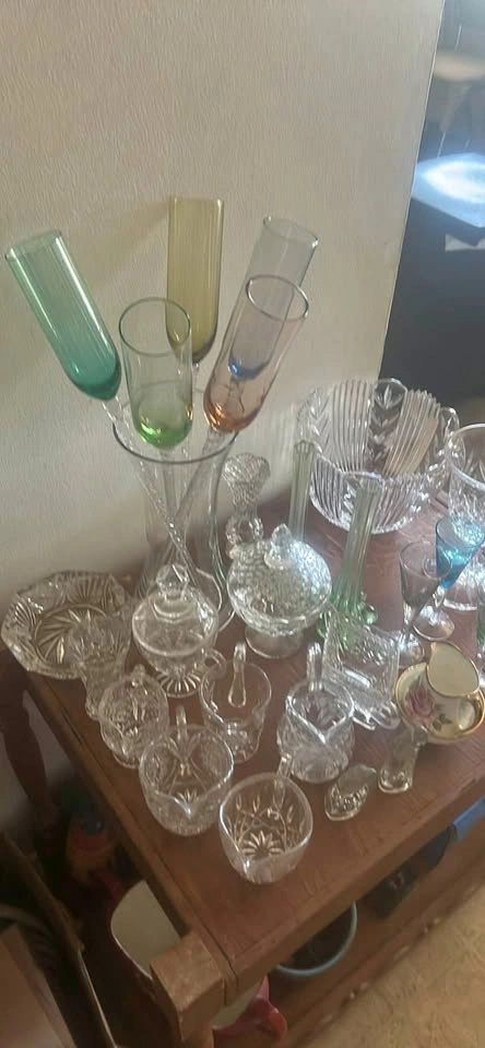 Assorted Glassware and Crystal Collection
