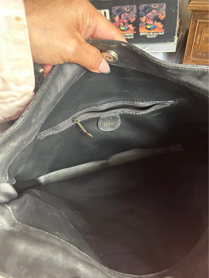 Gucci Black Leather Shoulder Bag - photo 2