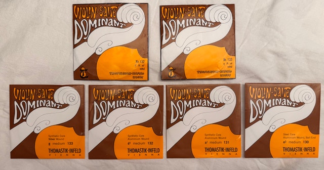 Thomastik-Infeld Dominant Violin Strings Full Set Plus 2