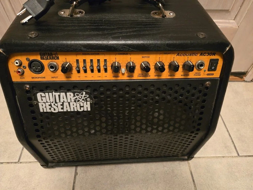 Guitar Research AC30R 2x6 30W Acoustic Combo Amp image indicator(4)