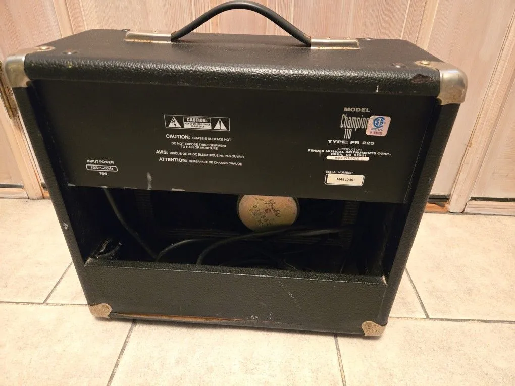 Fender Champion 110 Guitar Combo Amp - Vintage image indicator(3)