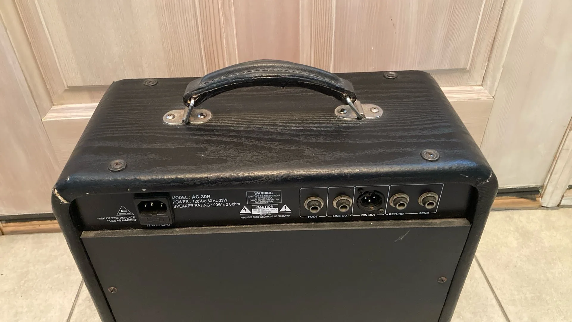 Guitar Research AC30R Acoustic Combo Amp image indicator(7)