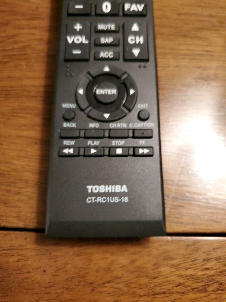 Toshiba Remote Control CT-RC1US-18 - photo 3