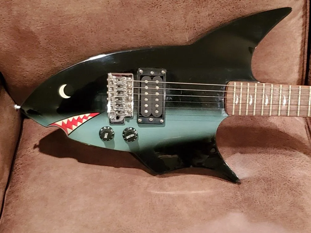 Jay Turser 'Shark' Electric Guitar- Rare Collectors Item image indicator(5)