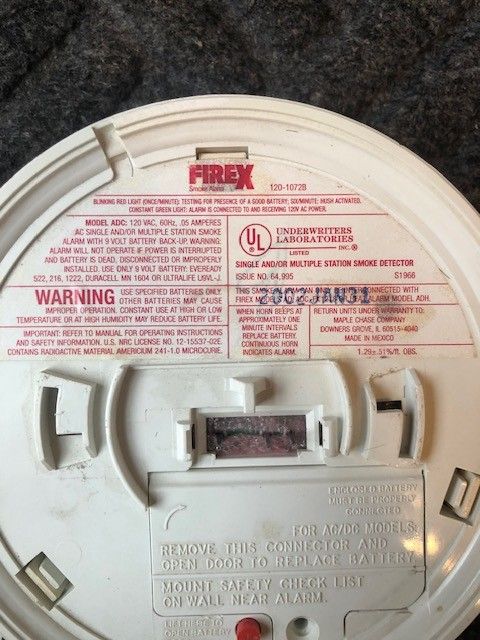 Firex 120v / Battery Smoke Alarm - photo 2