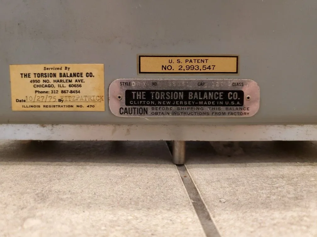 Vintage Torsion Balance Co Pharmacy Scale image indicator(6)