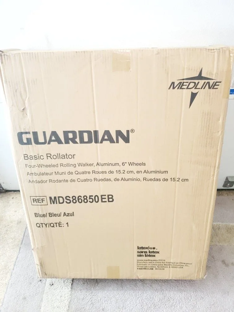 Medline Guardian Rollator - Brand New image indicator(2)