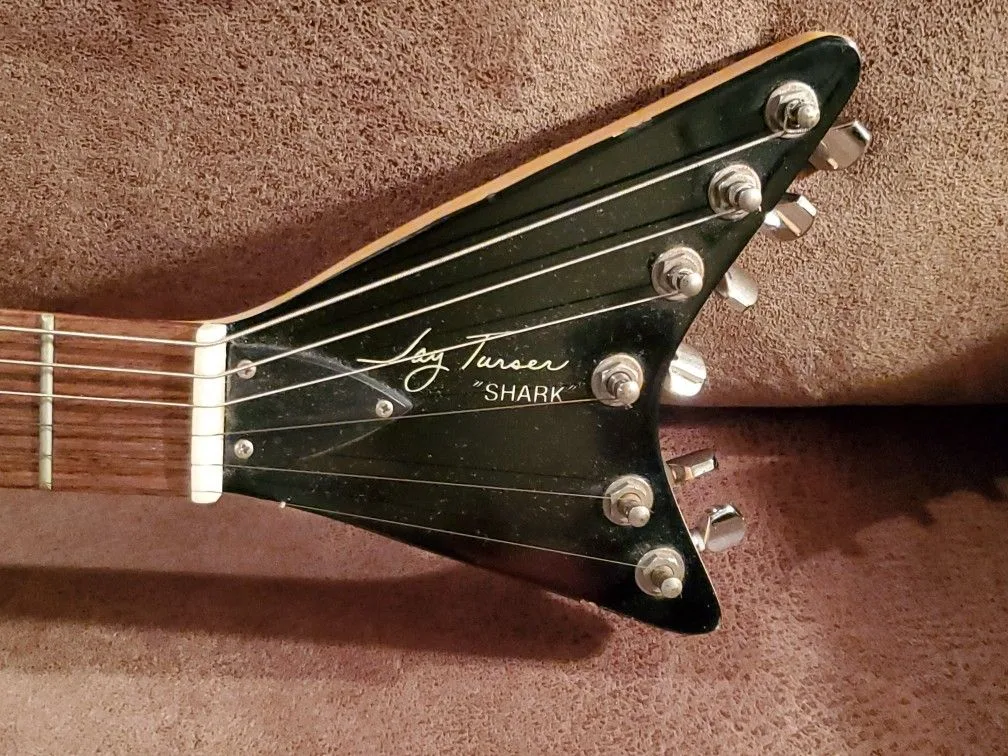 Jay Turser 'Shark' Electric Guitar- Rare Collectors Item image indicator(3)
