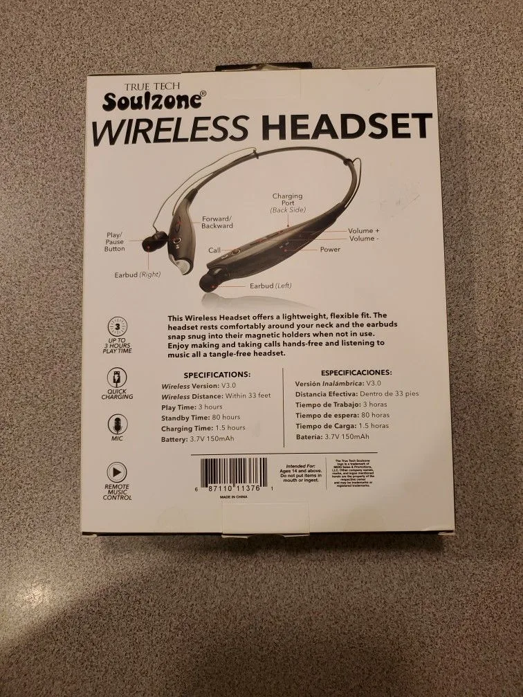 Soul Zone Wireless Headaet image indicator(2)