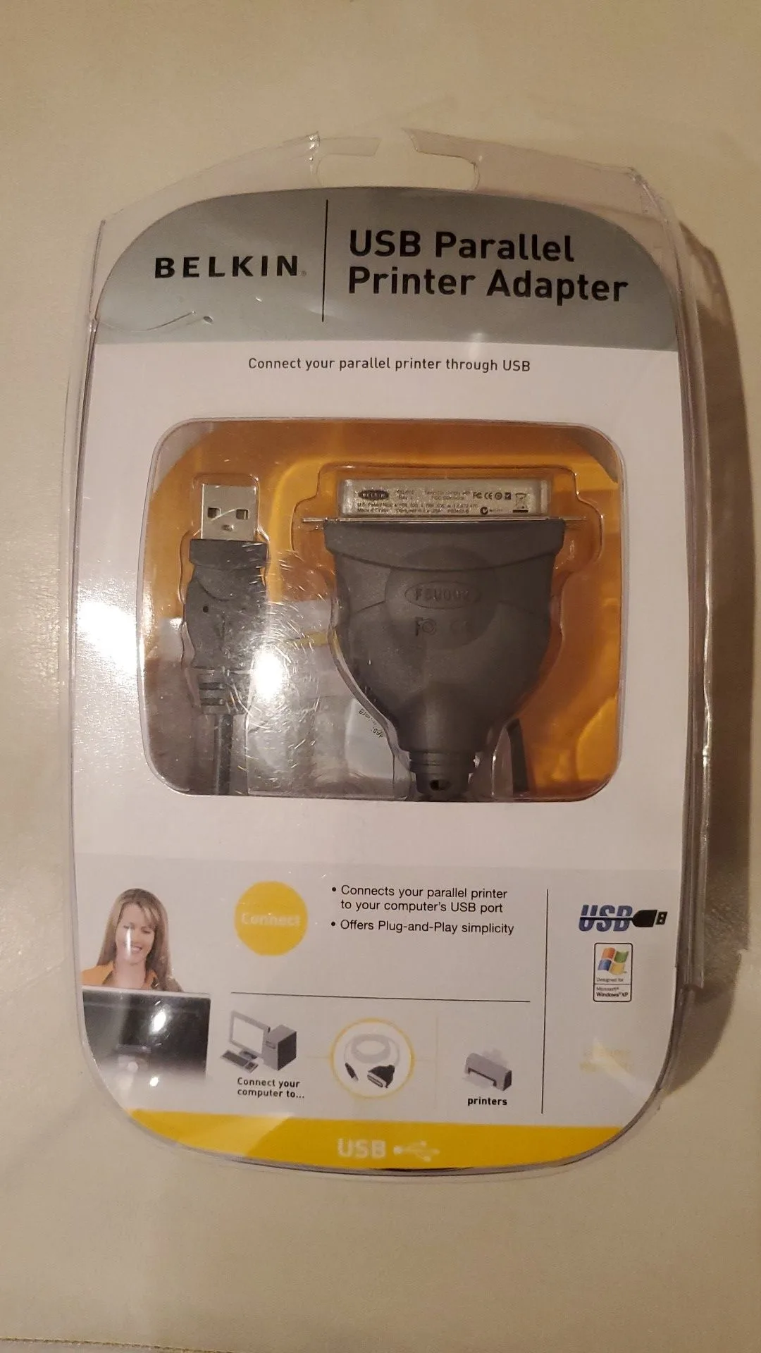 Belkin USB Parallel Printer Adapter thumbnail