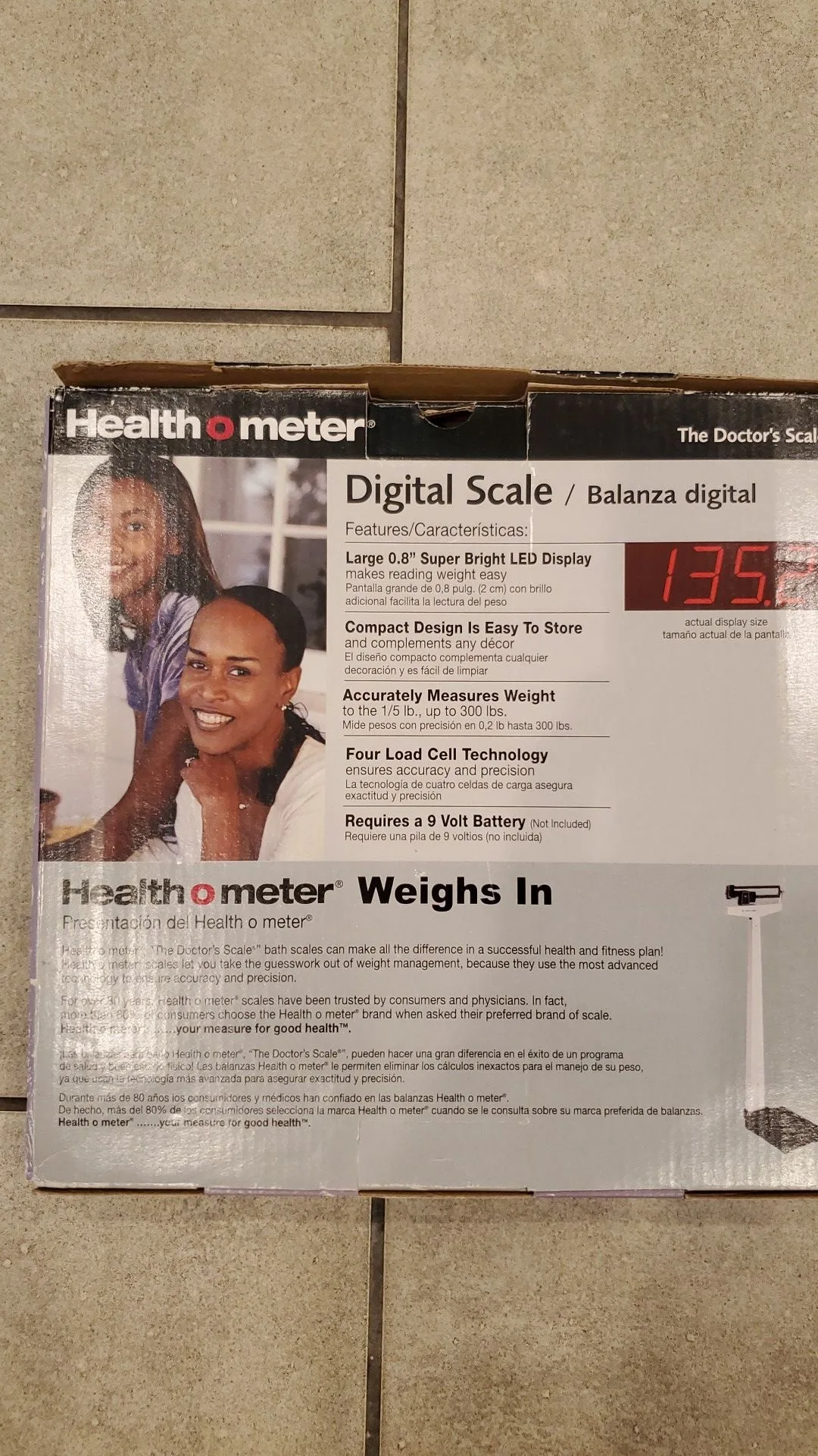 Health o meter - Digital Scale - Brand New image indicator(2)