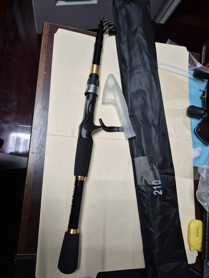 Travel fishing casting rod 2.1m new - photo 2