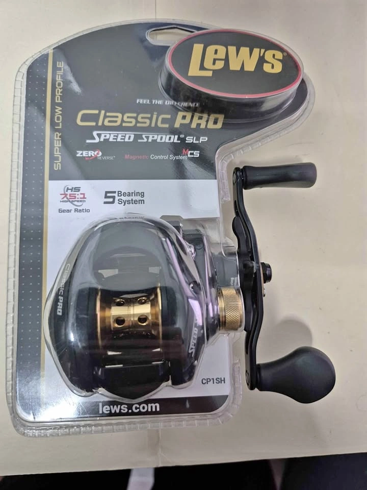 New Lew's Classic PRO baitcaster fishing reel