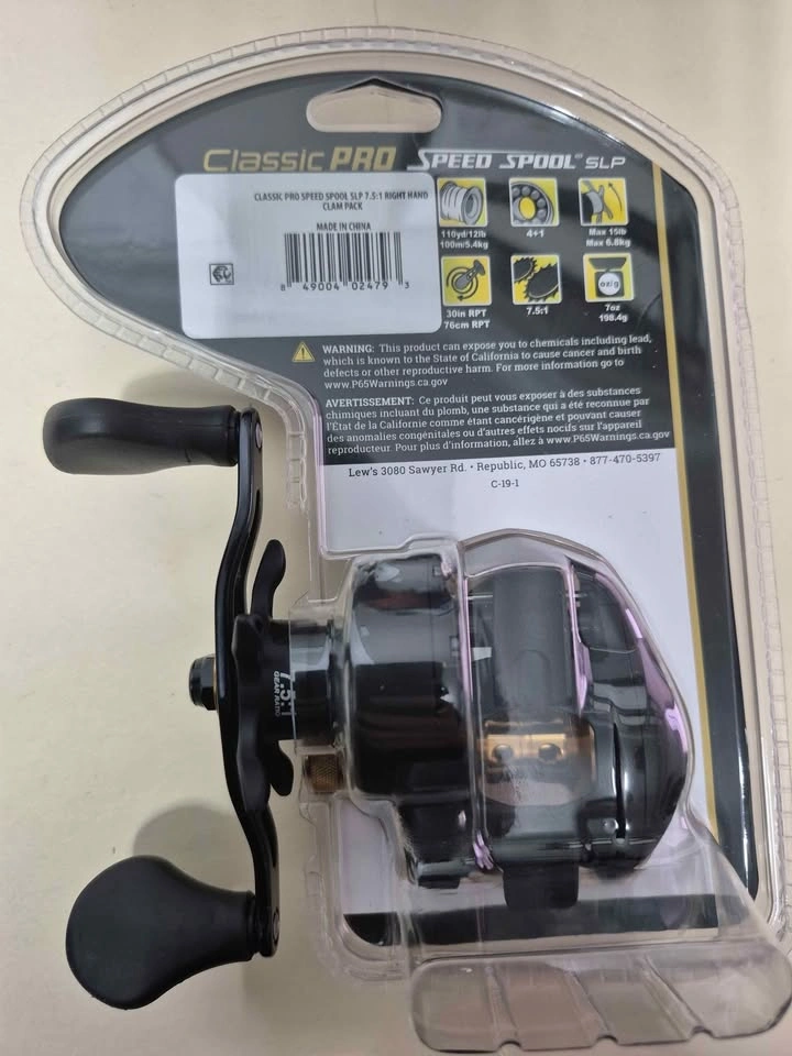 New Lew's Classic PRO baitcaster fishing reel - photo 3