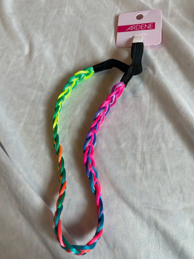 Ardene Neon Braided Headband