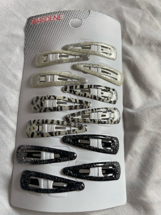 Ardene Hair Clip Barette Set of 12