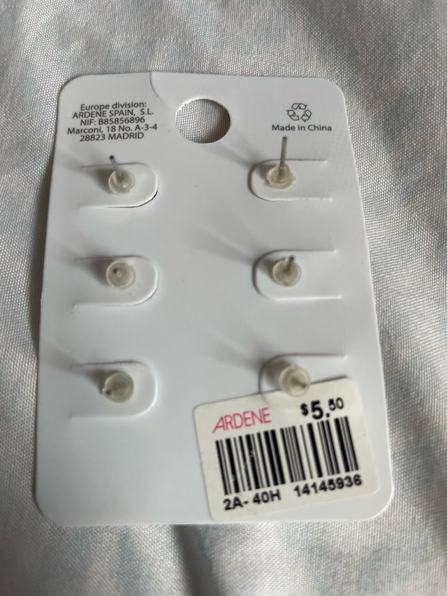 Ardene Butterfly Stud Earrings Set - photo 2