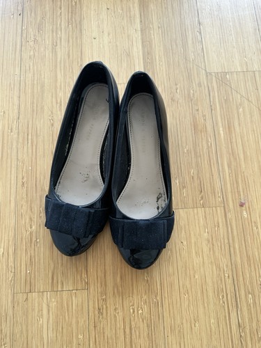 Clarks Women's 6.5 Black Patent Leather Ballet Flats - photo 2