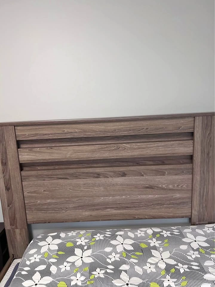 Queen Size Contemporary Wood Bed Frame