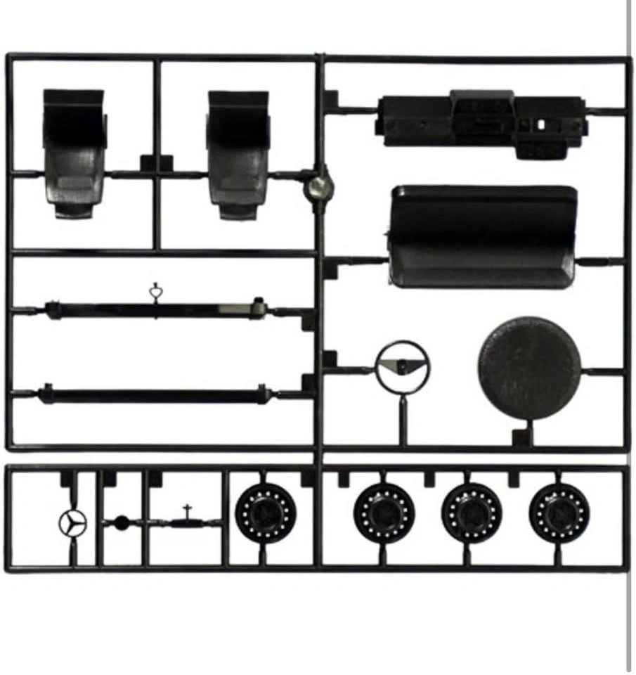 Italeri 3640S 1:24 Mercedes Benz G 230 - photo 5