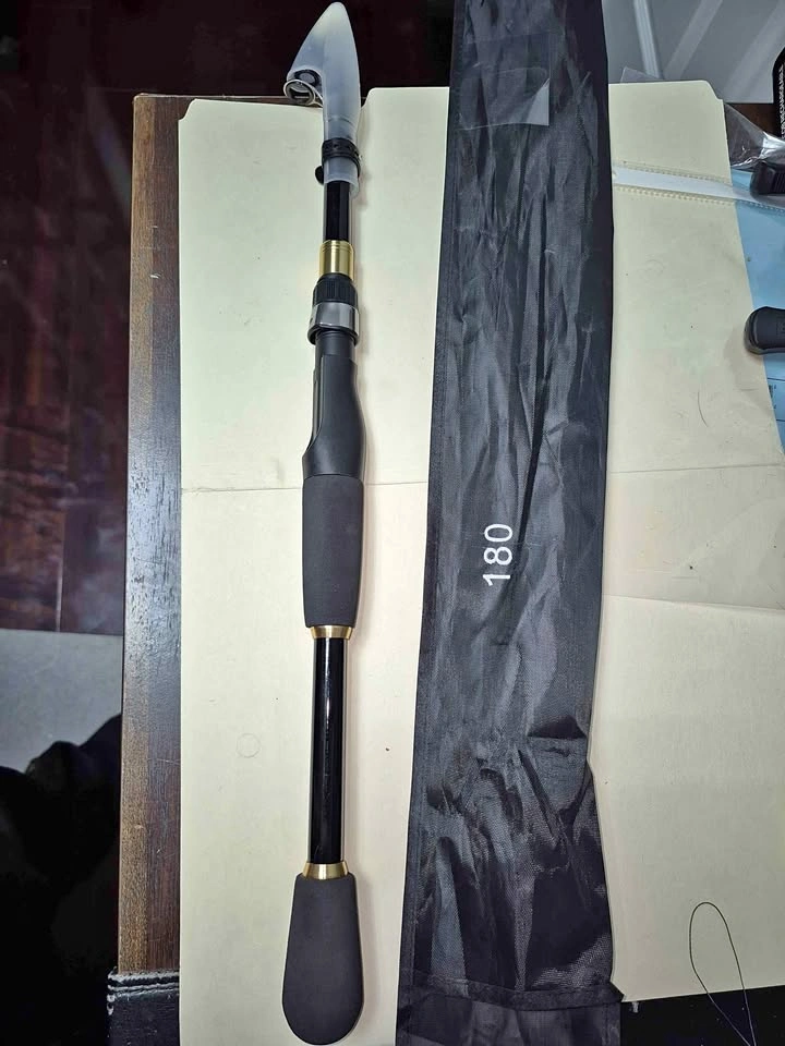 Fishing rod travel collapsible 1.8m new