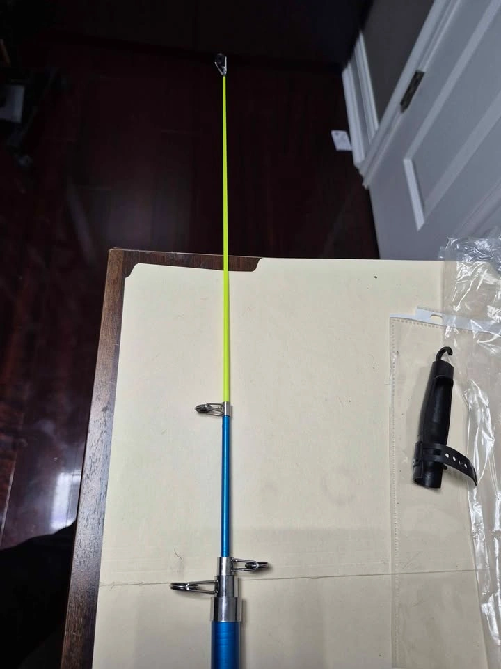 Retractable travel fishing rod new - photo 4