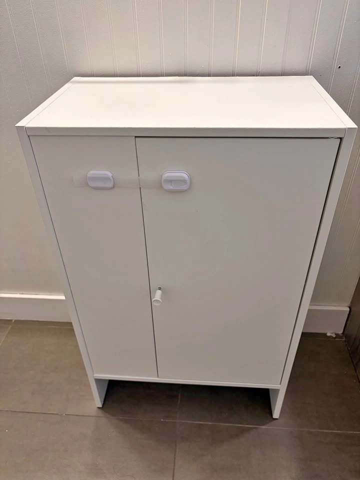 White Storage Cabinet