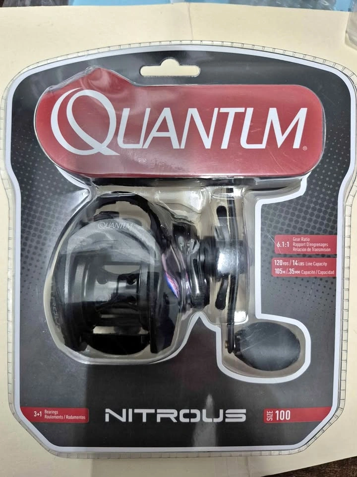 Quantum Baitcaster Fishing Reel NEW