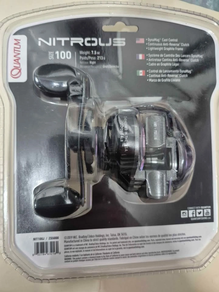 Quantum Baitcaster Fishing Reel NEW - photo 4
