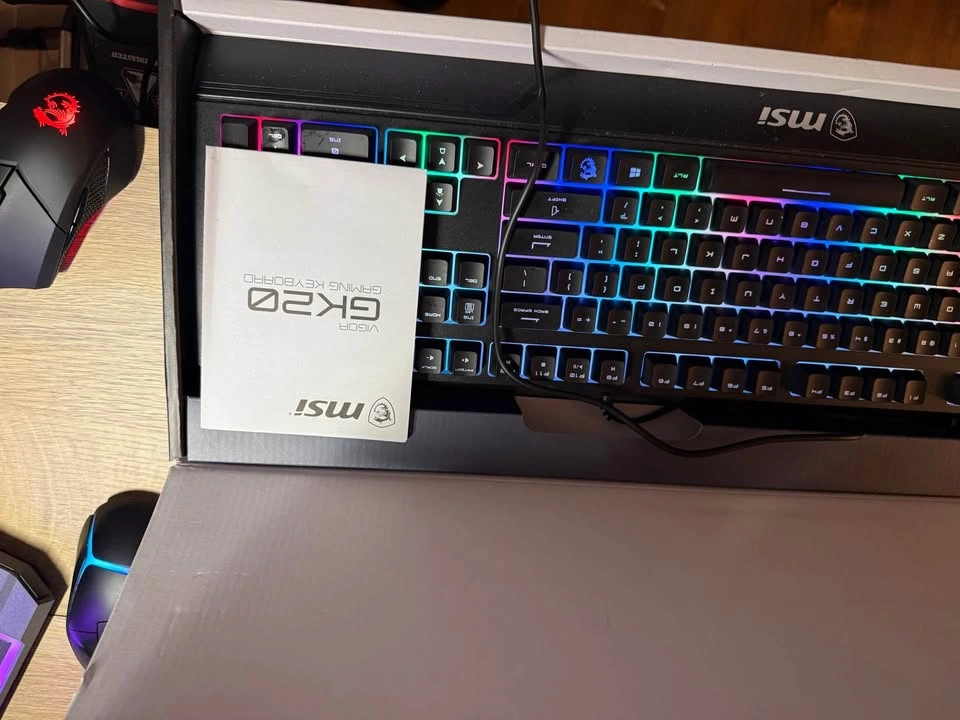 MSI gaming keyboard