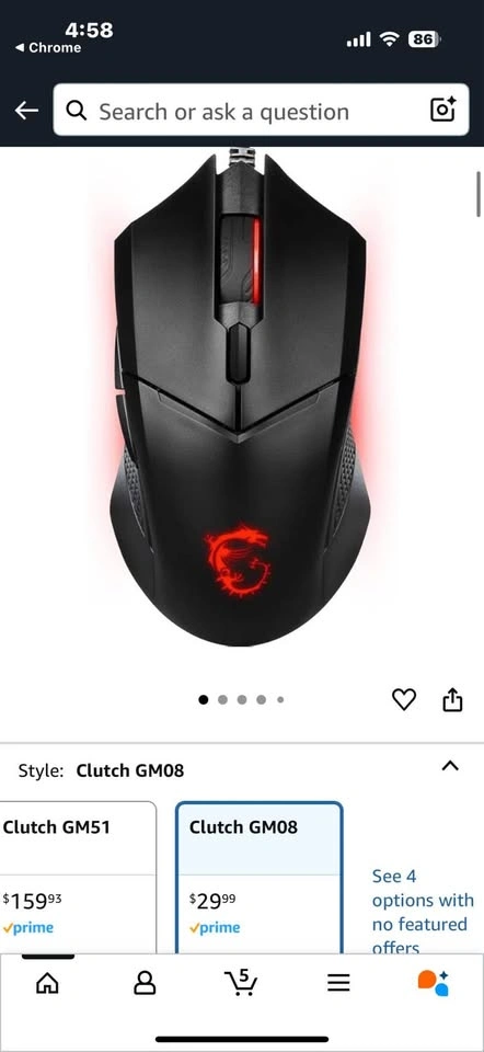 MSI Gaming Mouse