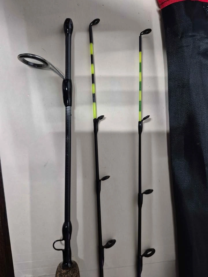 Ice fishing rod with 2 different power tips - photo 3