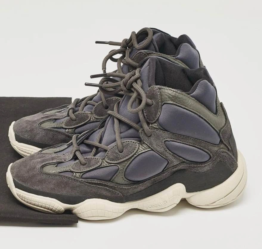 Authentic Adidas Yeezy 500 High Slate Size Men’s 7 1/2 - photo 2