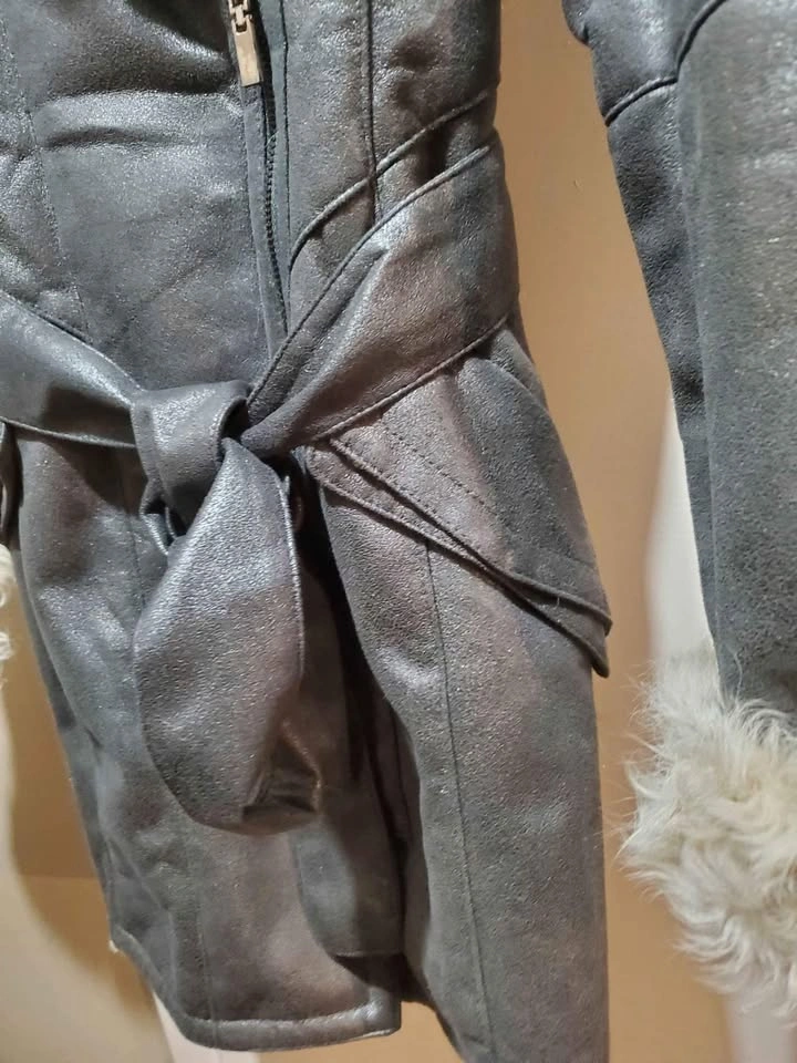 Womans Sheep Skin Coat Made by SOUP Korea - photo 3