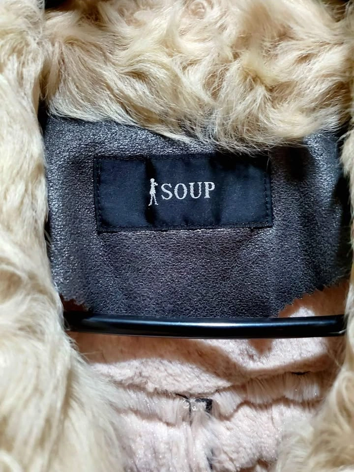 Womans Sheep Skin Coat Made by SOUP Korea - photo 5