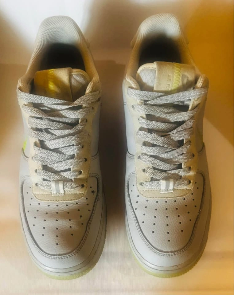 Nike Air Force 1 Low Wolf Grey Ghost Green Size 8 Men’s - photo 2