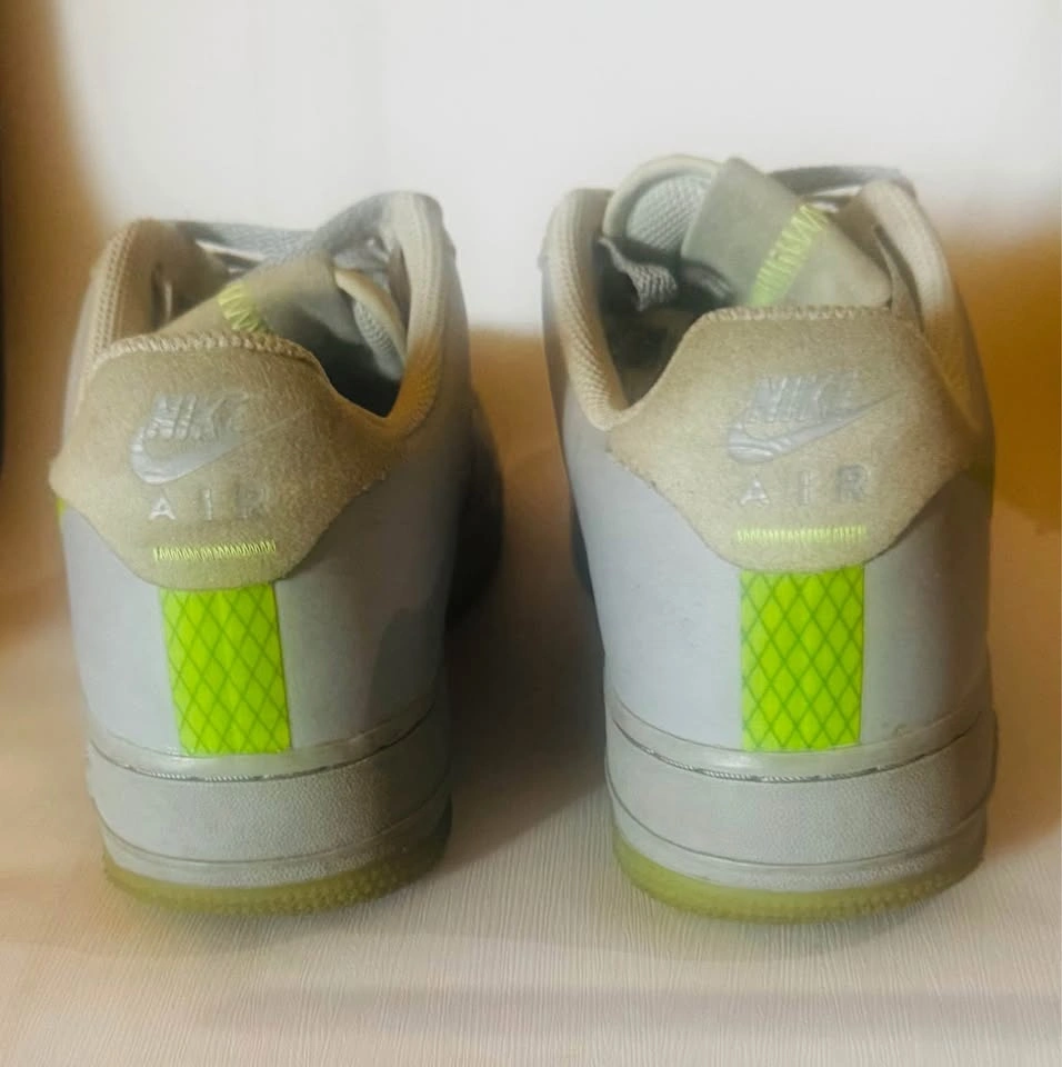 Nike Air Force 1 Low Wolf Grey Ghost Green Size 8 Men’s - photo 3