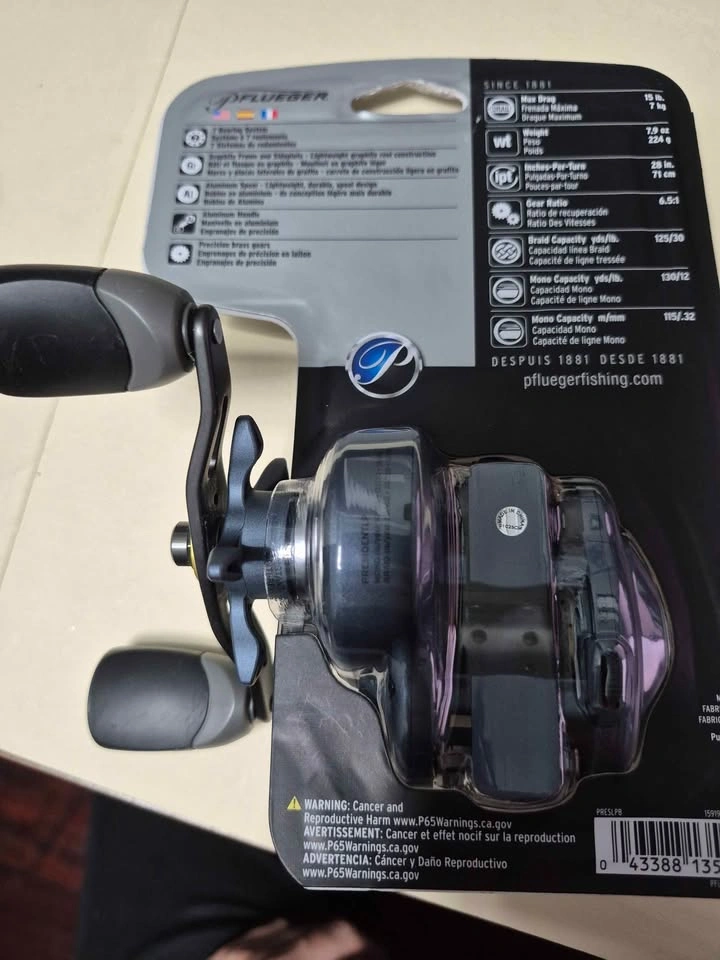 Pflueger President baitcaster fishing reel - photo 2