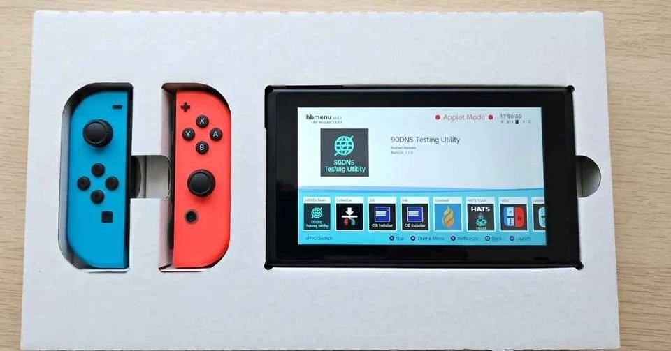 Modded Nintendo Switch V2 with 256GB