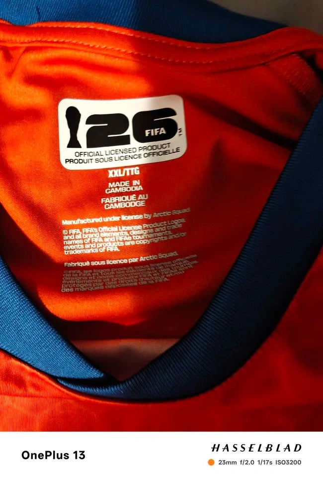 Spain Fifa 2026 Soccer Jersey XXL - photo 5