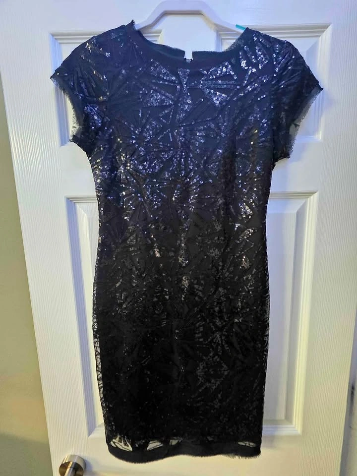 Black Sequin dress Size S/4